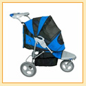 AT3 All Terrain Pet Stroller by Pet Gear (BLUE)